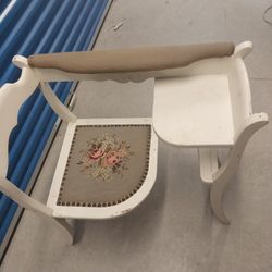 vintage parlor chair