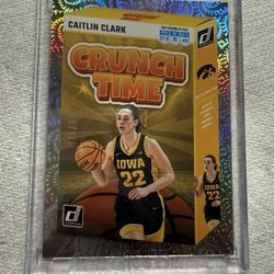 2024 Crunch Time Collection Caitlin Clark Silver Vortex 275/399