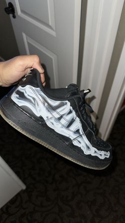 Air Force 1 Low Black Skeleton for Sale in Fremont, CA - OfferUp