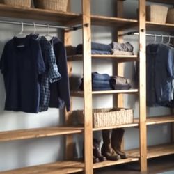 Closet Organizing Wood Products