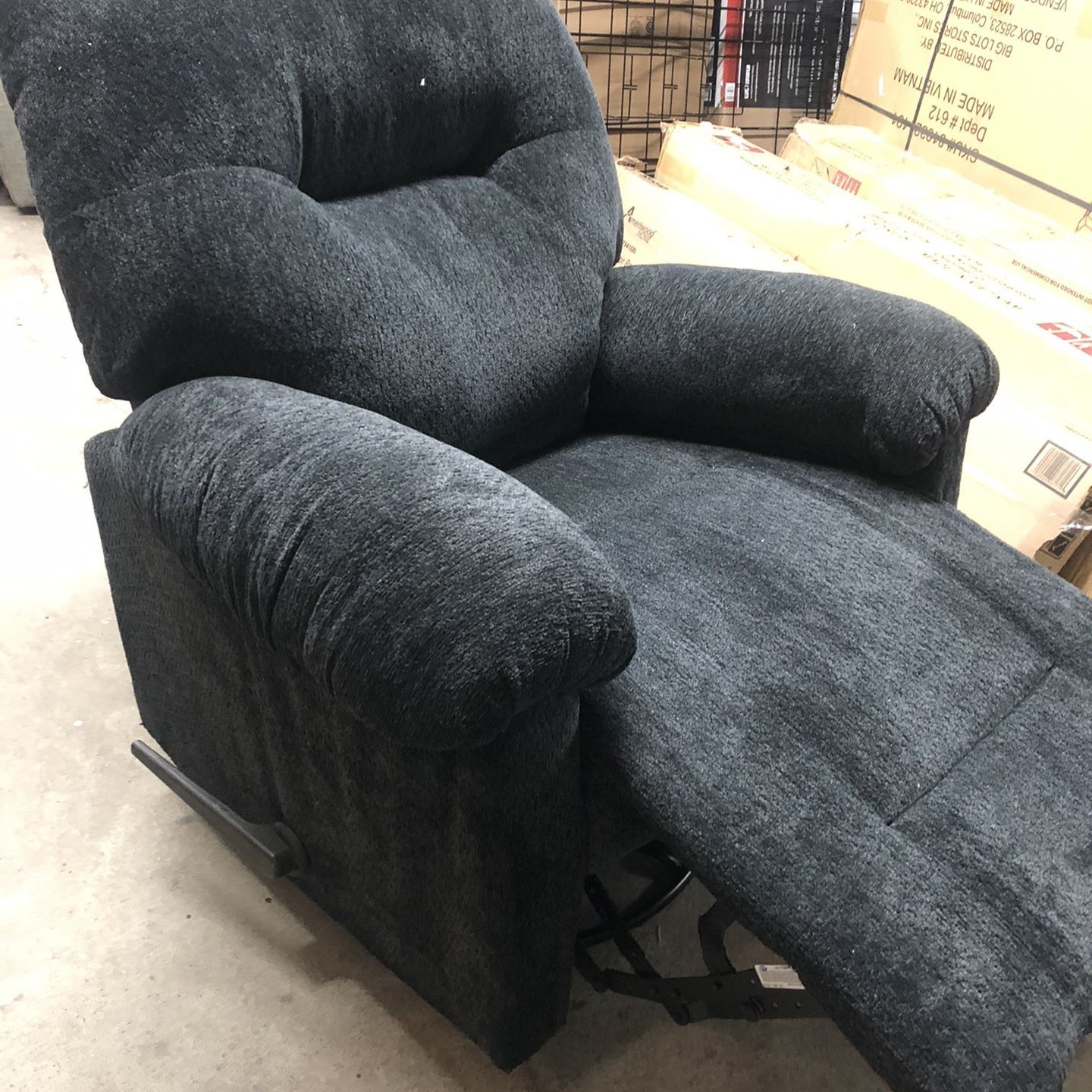 Hudson slate clearance swivel recliner