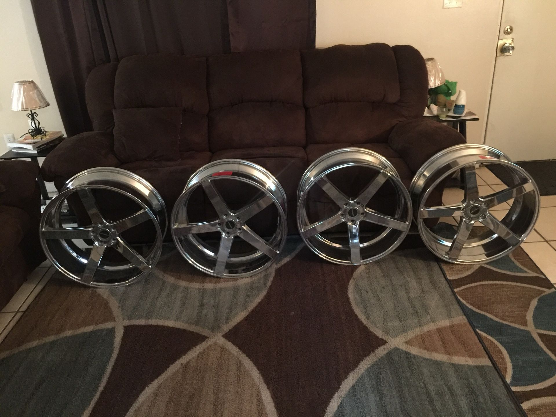 Strada 22 inch rims rims only no tires