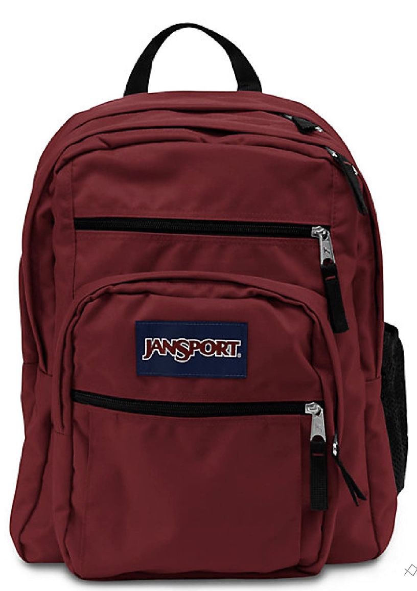 JanSport Big Student Backpack Viking Red