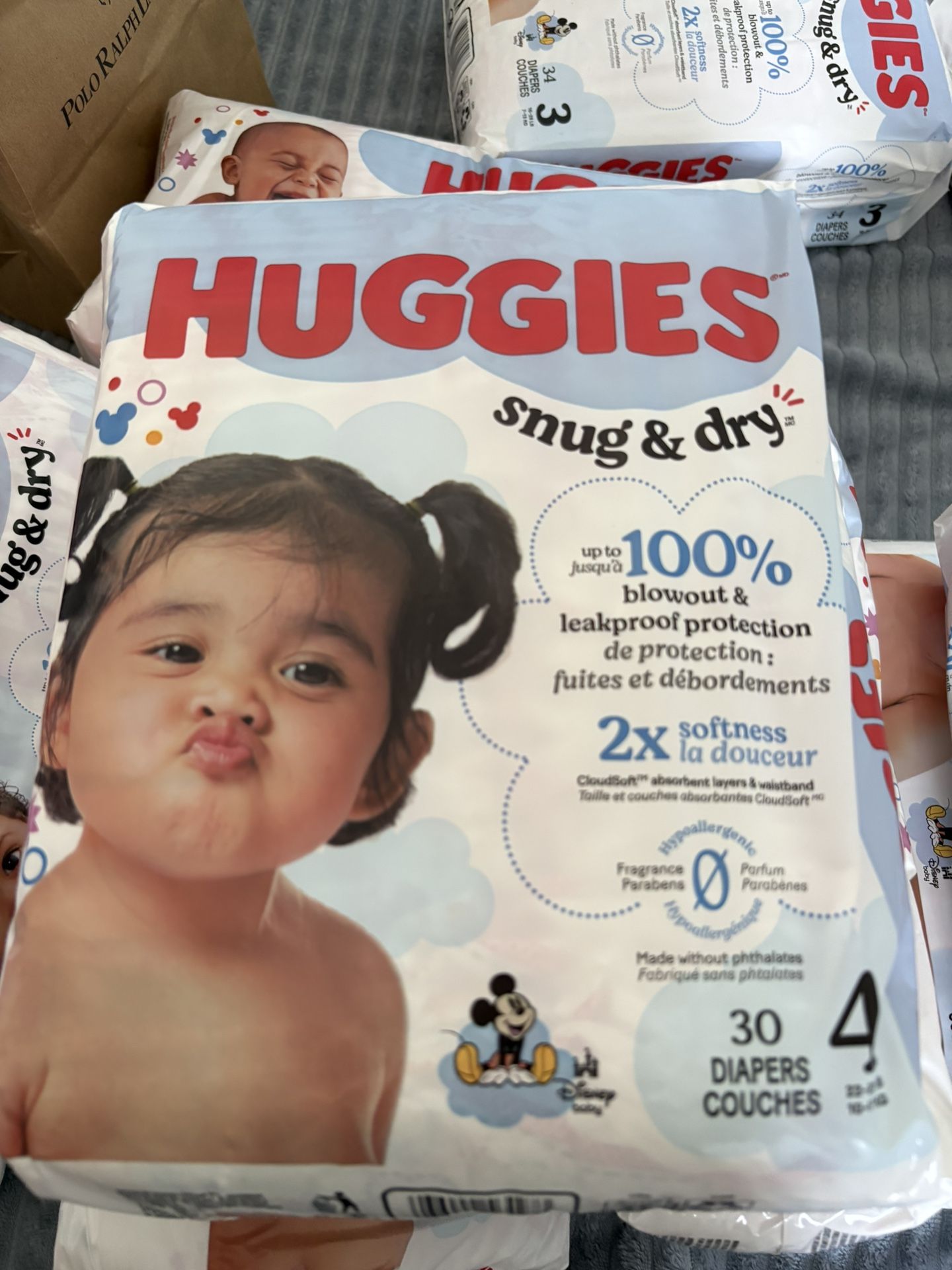 Huggies Size 4 Snug And Dry