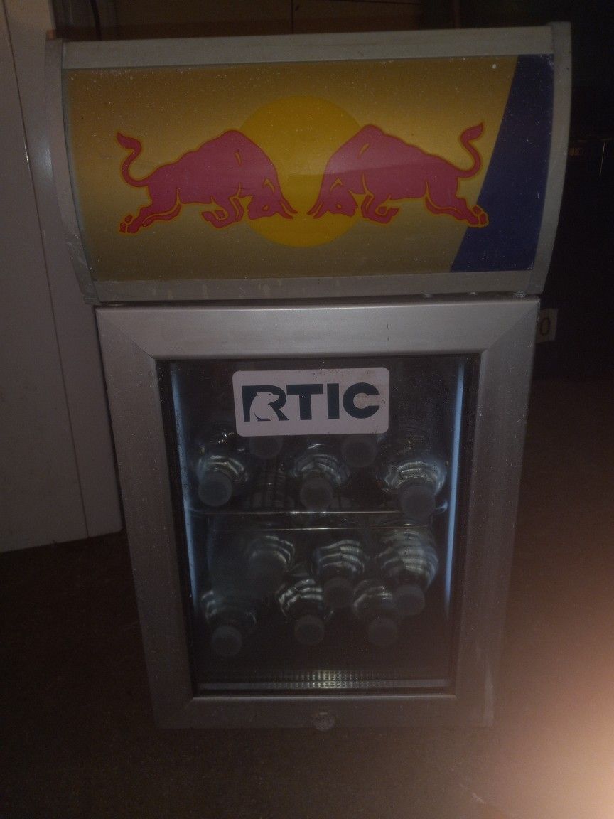 Red Bull Mini Fridge