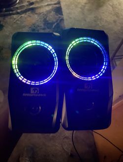 gaming mini speakers with keyboard and mouse