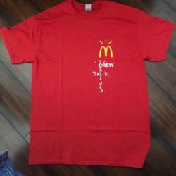McDonald’s Travis Scott Tshirt
