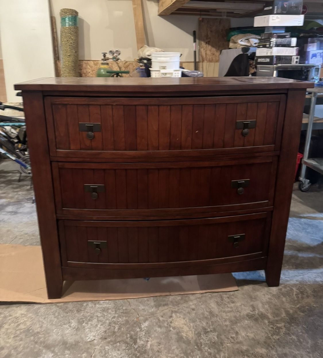 Solid Wood Large Dresser 