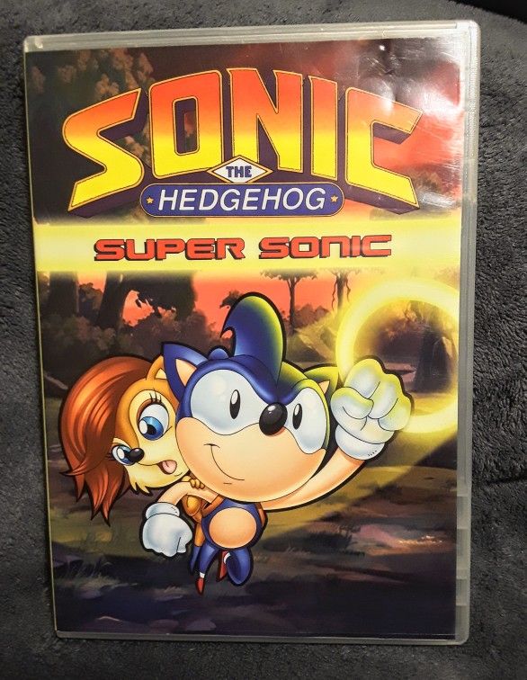 Sonic The Hedgehog Super Sonic DVD