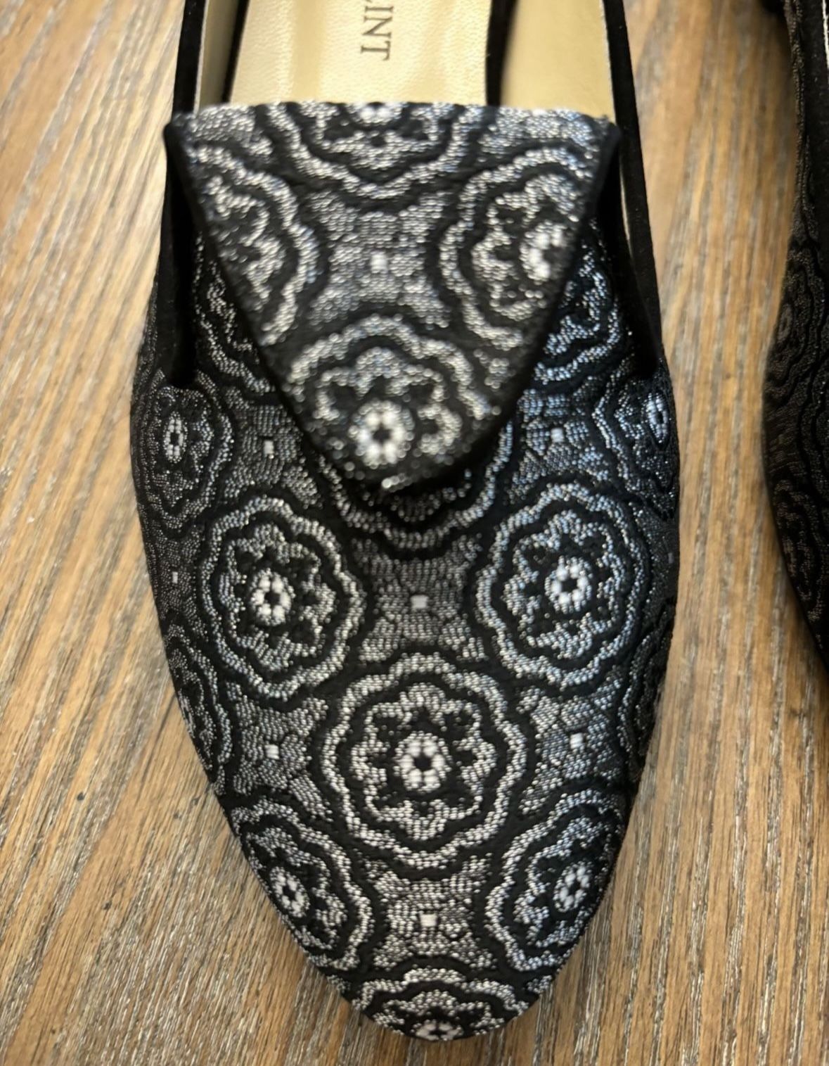 Sarah Flint Andrea Brocade Loafer 🩶