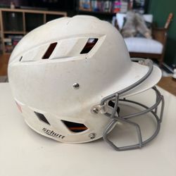 Schutt Batting Helmet 325600 ssmc HBJ White. Needs light cleaning outside Great condition   Be sure to take a look at the other items I have listed fo
