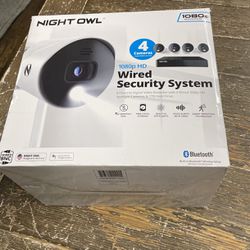 Night Owl Security System 4 Cameras 1TB $250
