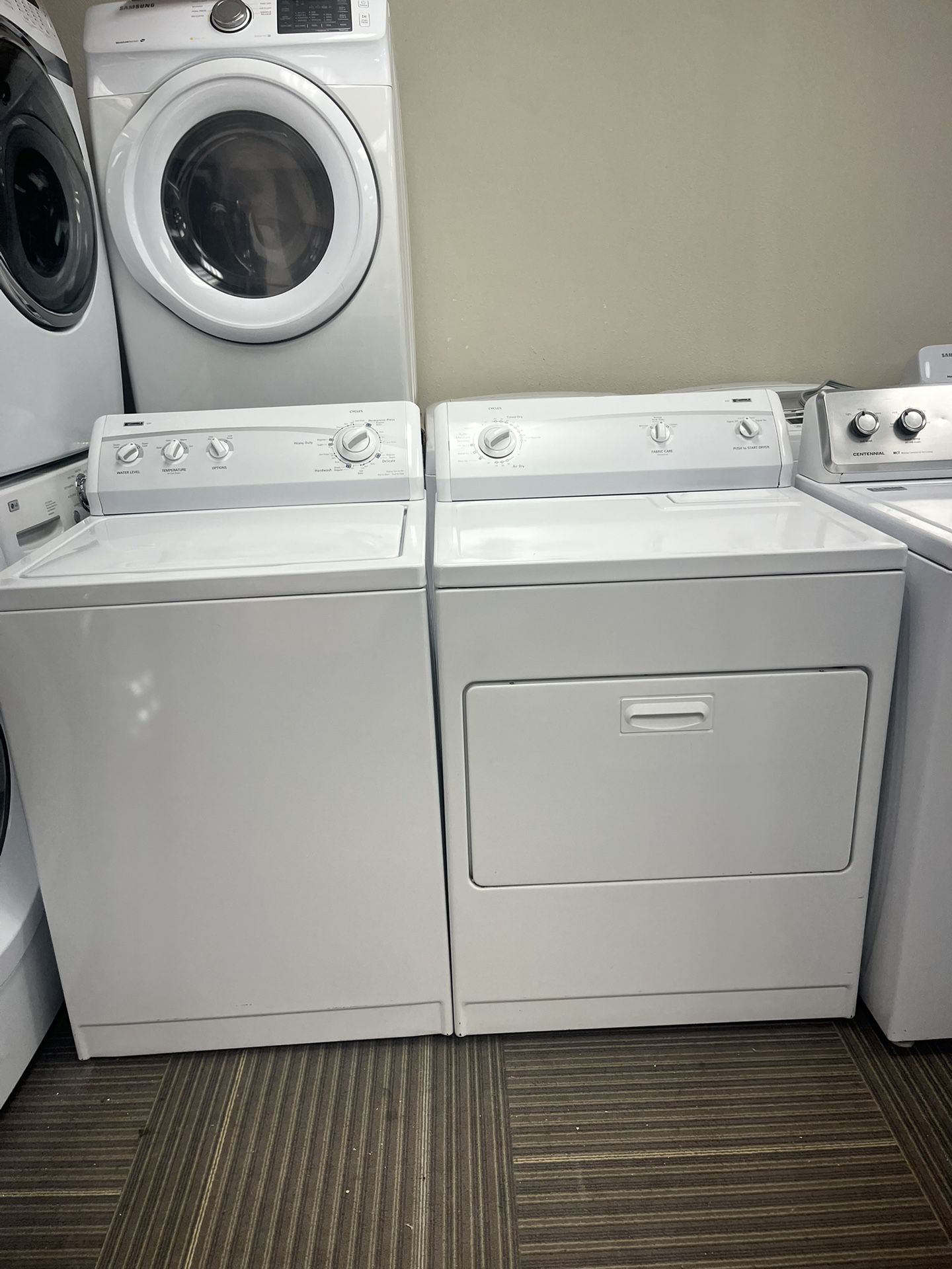 Kenmore Washer And Dryer 