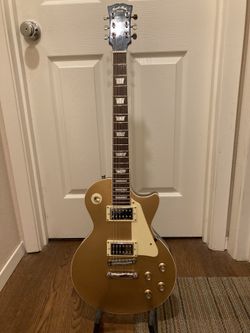 Gold Top LP Style Guitar