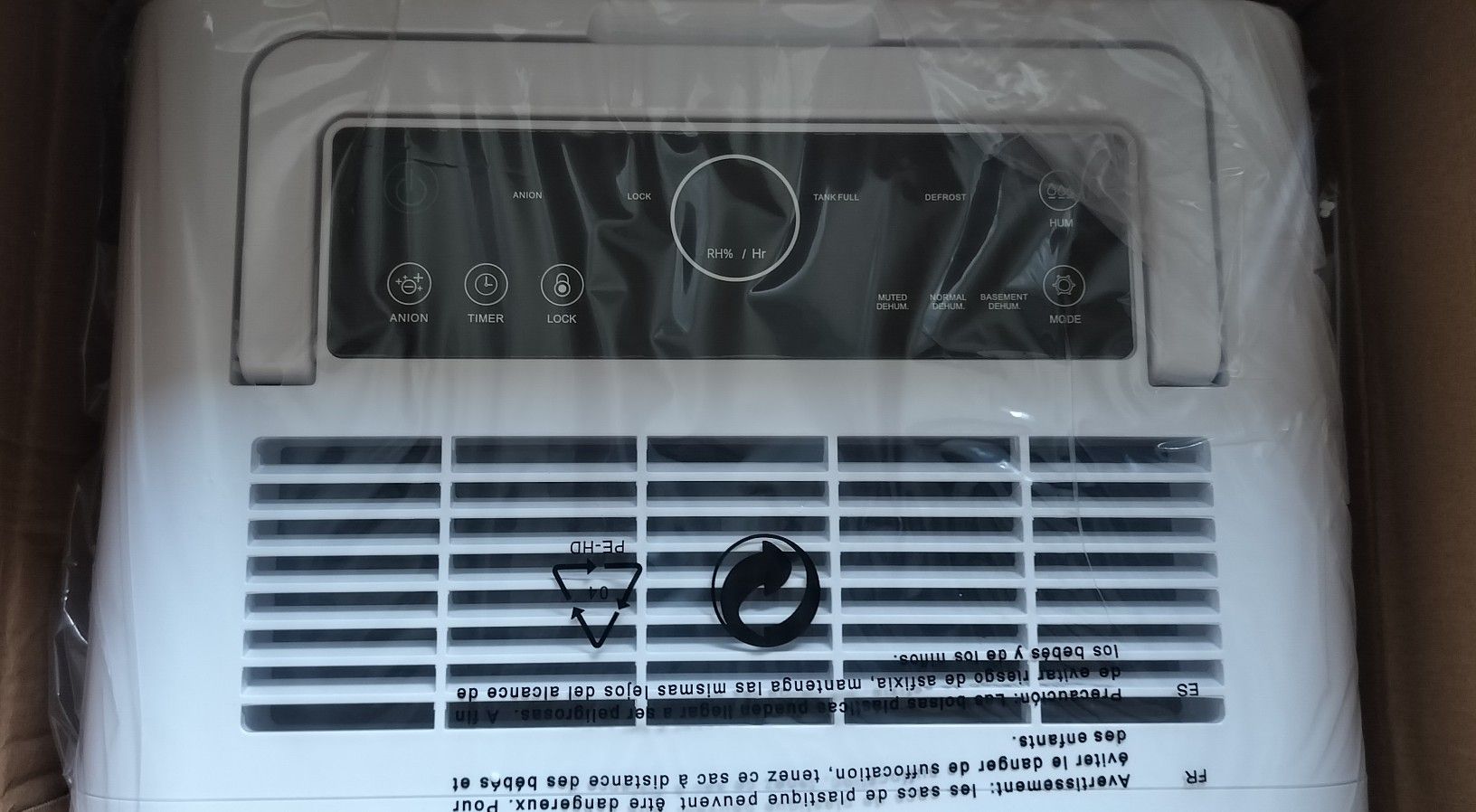 Dehumidifier/ HUMSURE / 4500 Sq. Ft 80 Pints / for Basement and Home
Bathroom or Bedroom/ new π