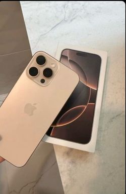 iPhone 16 pro max . No scratches, no cracks.