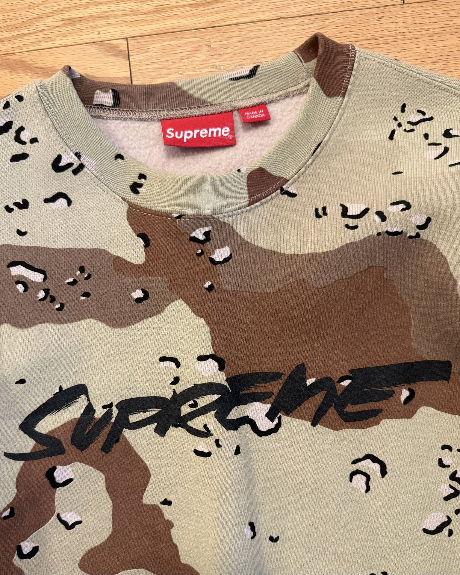 SUPREME FUTURA LOGO CREWNECK XL