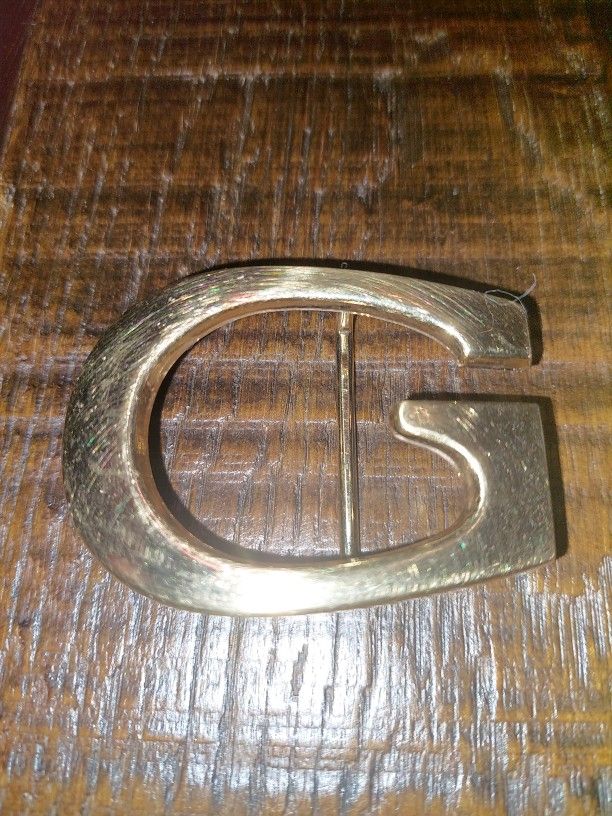 GENUINE SIGNED GUCCI BELT BUCKLE