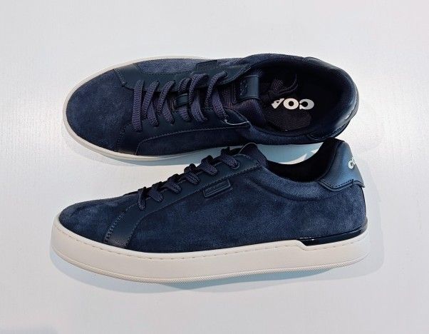 Coach Men's Lowline Low Top Sneaker Midnight US EU New no 