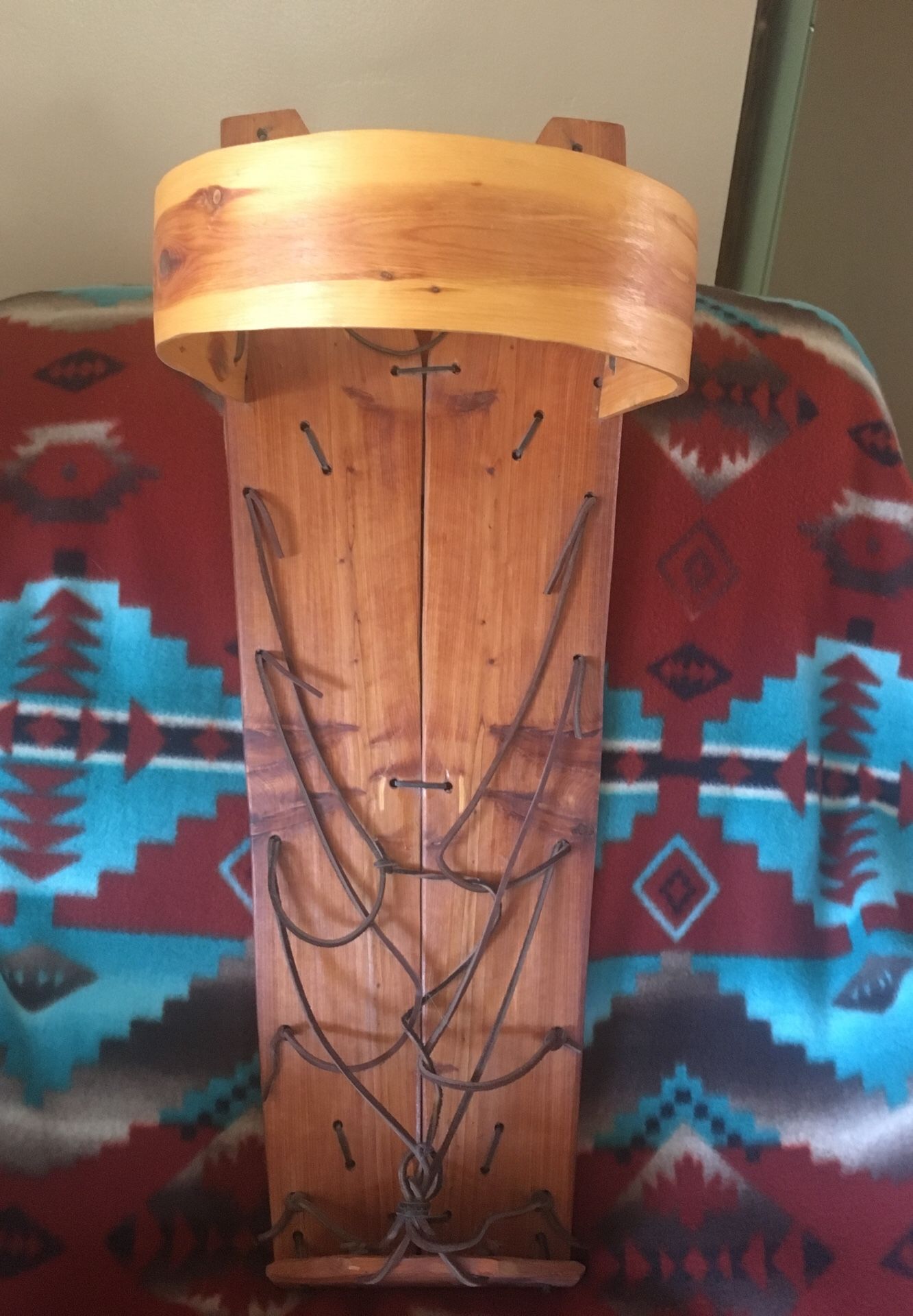 Traditional Navajo Cradleboard for a Baby