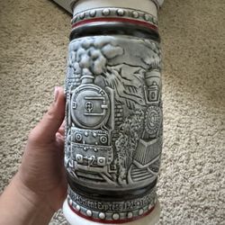 Beer Stein Train By Avon