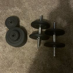 Weights And Bench And Floor mats