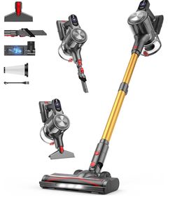 Cordless Stick Vacuum with Attachments