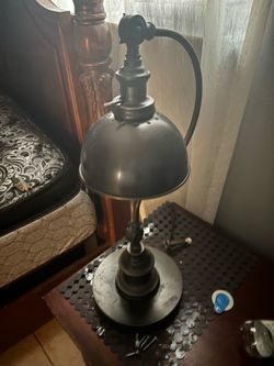 Industrial Style Metal Desk Lamp