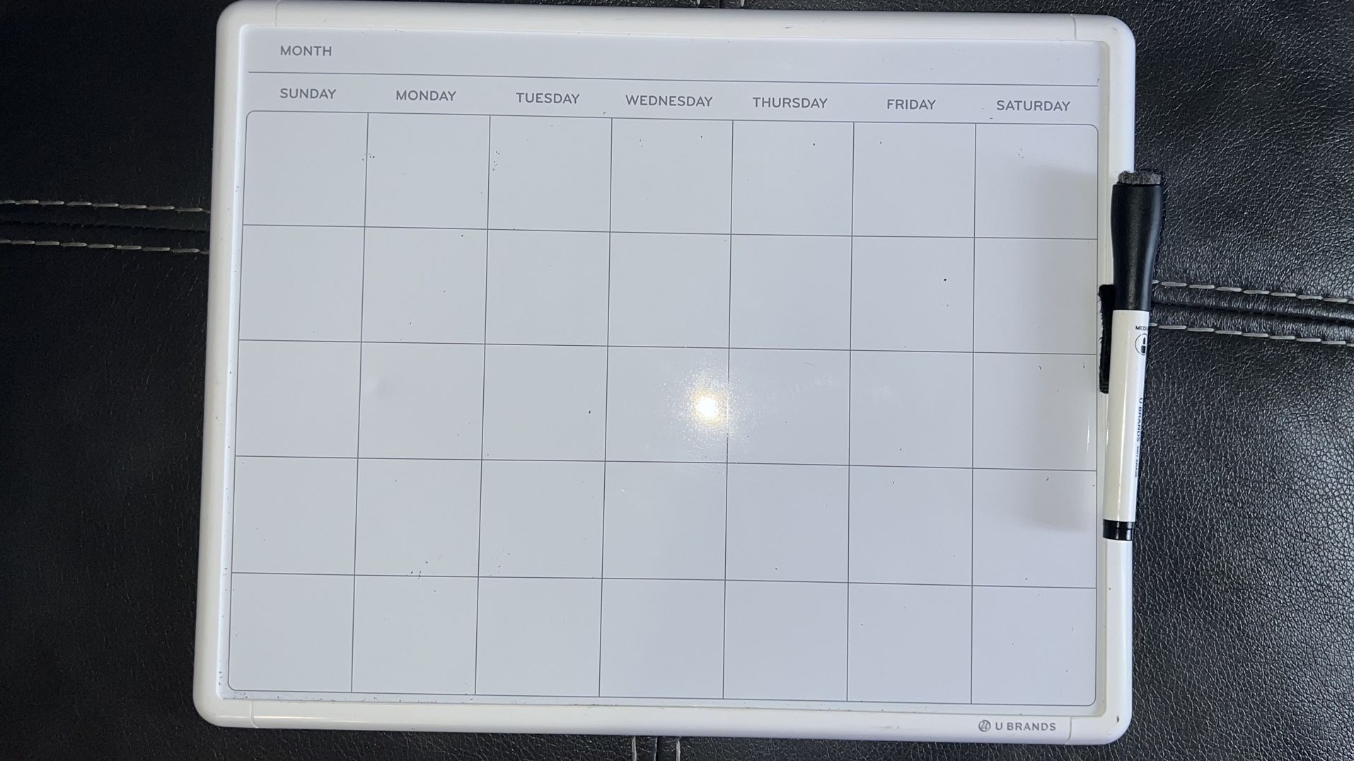 Dry Erase Calendar