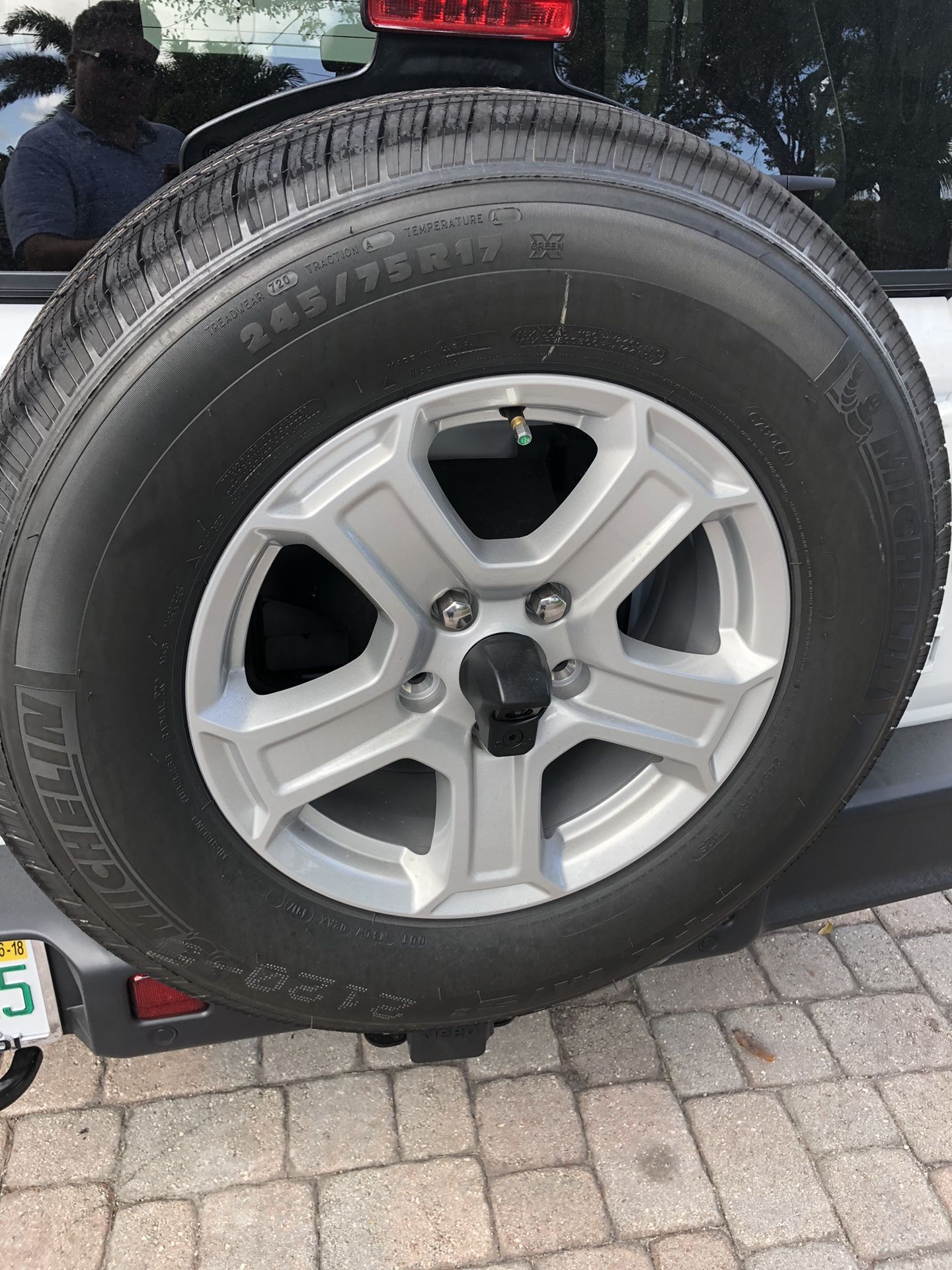 New Michelin Tires with 17” Jeep Wrangler JL Rims