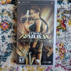 Tomb Raider Anniversary For Sony PSP (No Game)