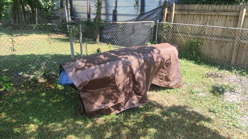 Kayak With Life Vest And Car Mount