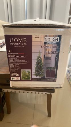 Pair of Brand  New Christmas Trees