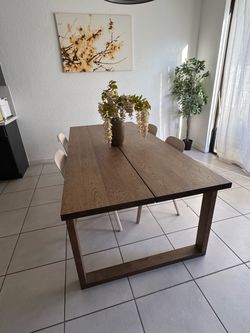 Modern Wood Dining Table