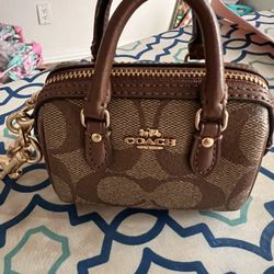 Coach Mini Rowan Bag Charm