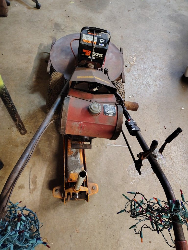 Gravely Stand Behind Tractor