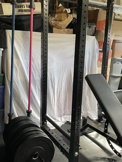 Rogue Monster rack Lite RML 390c With Attachments