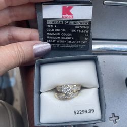 Wedding Ring Set 