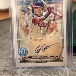 Corey Dickerson auto 