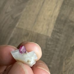 Myanmar Pink Sapphire On Matrix Specimen
