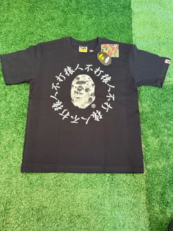BAPE A Bathing Ape Black Graphic Tee Size S