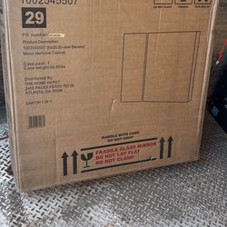 Glacier Bay Medicine Cabinet And Mirror