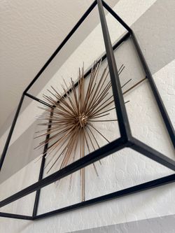Stunning 3D Metal Sunburst Wall Art Set (3 Pieces)