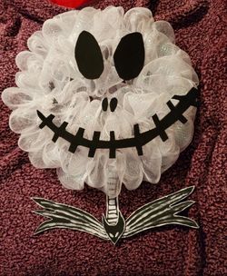 Jack Skellington wreath $40 FIRM