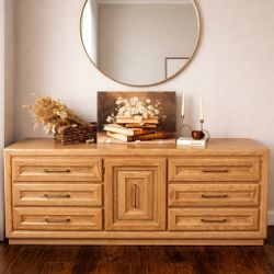 MCM Bassett 9 Drawer Dresser