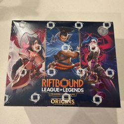 League of Legends RiftBound TCG: Origins Booster Box Display English