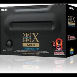 Neo Geo X Gold Limited Edition – NEW & COMPLETE