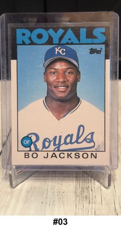 1986 Topps Traded Bo Jackson Rookie #50T — Copy #03