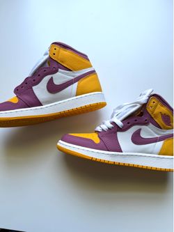 Nike Air Jordan 1 Retro High OG GS 'Brotherhood' 575441-706 Size 4Y