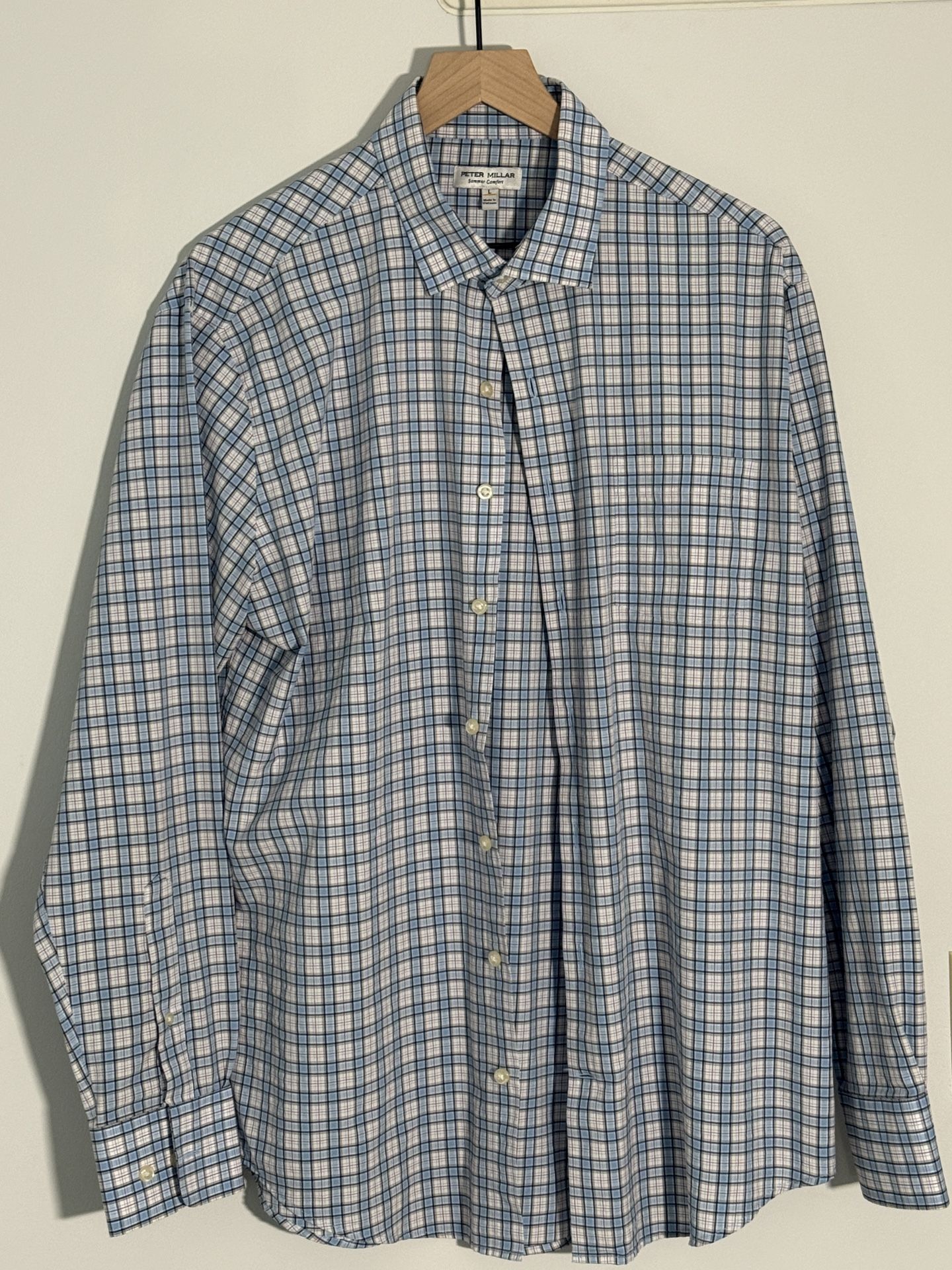 Peter Millar Long Sleeve Button Up